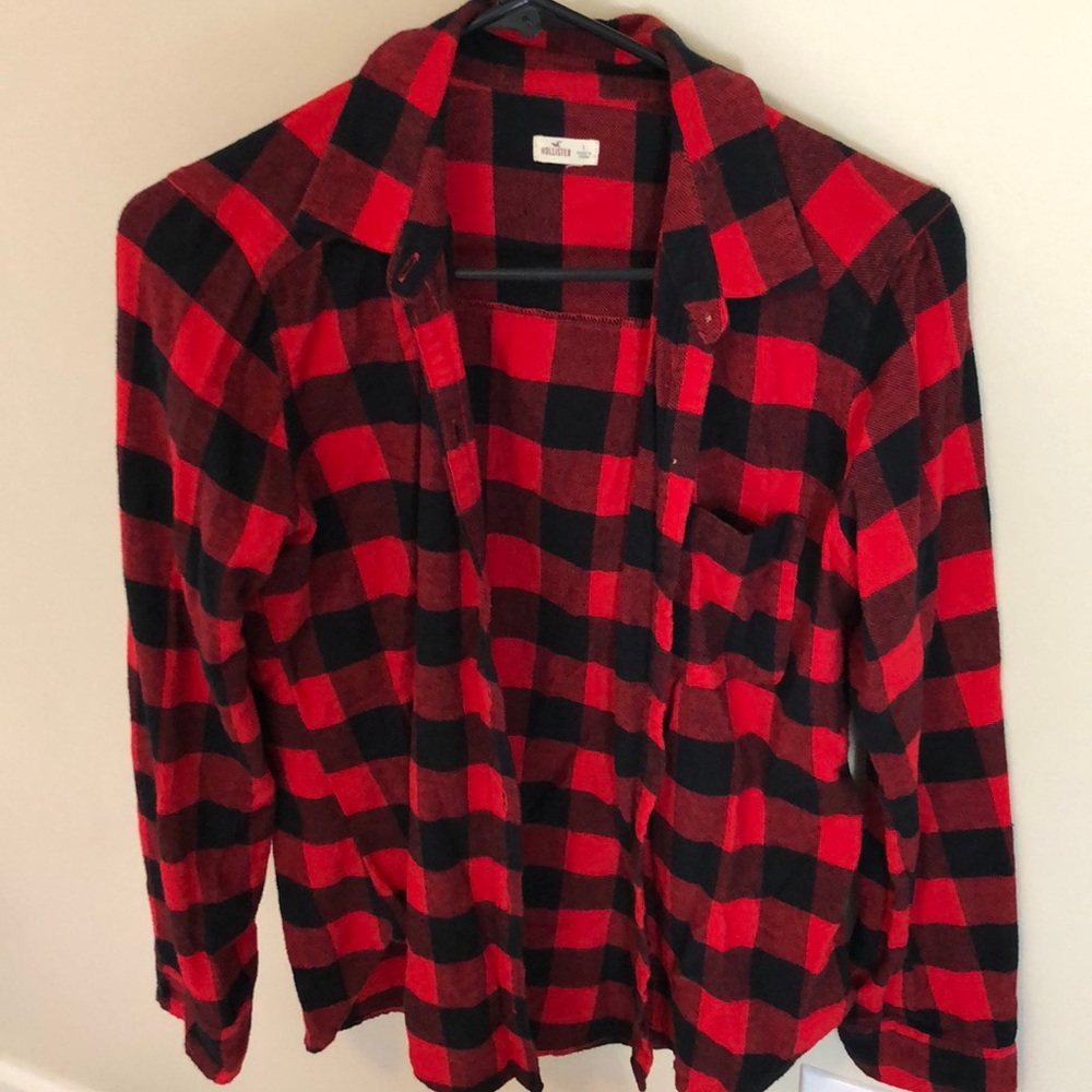Hollister Flannel Size S
